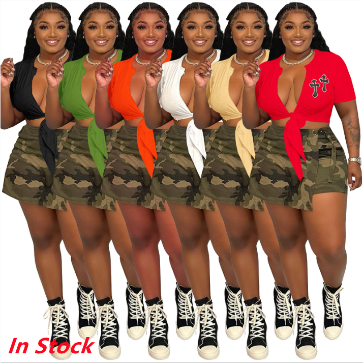 Casual Streetwear Lace Up T Shirts Tops Women Summer Clothes 2023 Sexy Plus Size S-3xl Embroidered Patch Bandage Shirts Blouses 