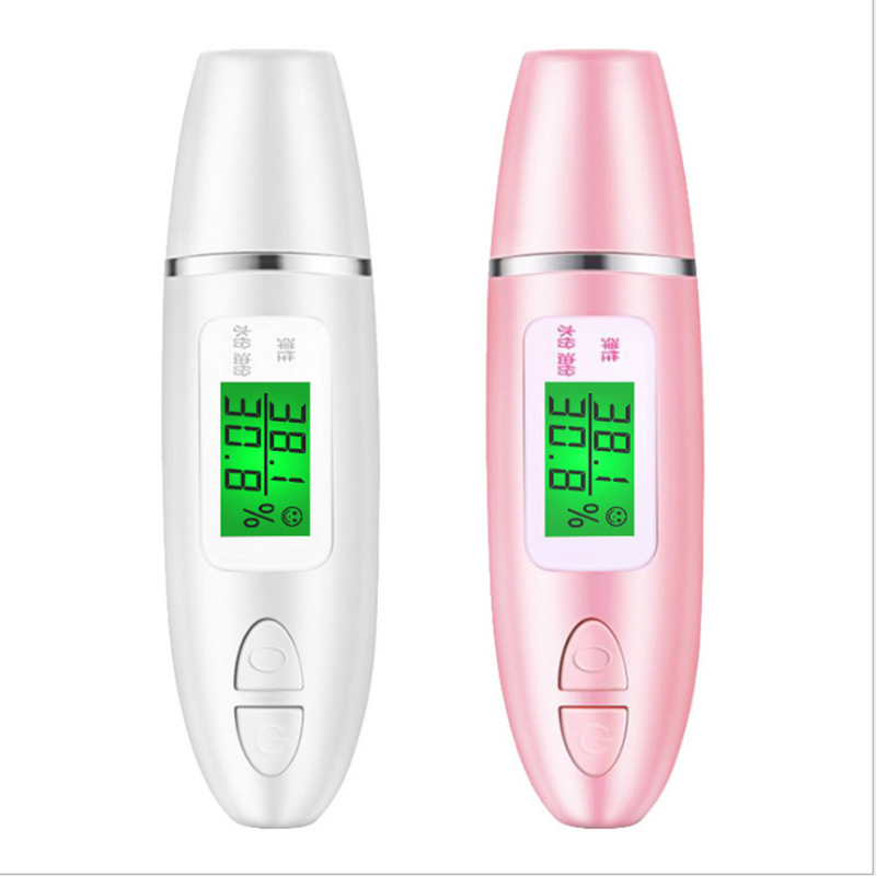 Lcd Skin Tester Digital Facial Moisture Monitor Oil Tester Test Machine Personal Scanner Health Portable Smart Skin Analyzer 