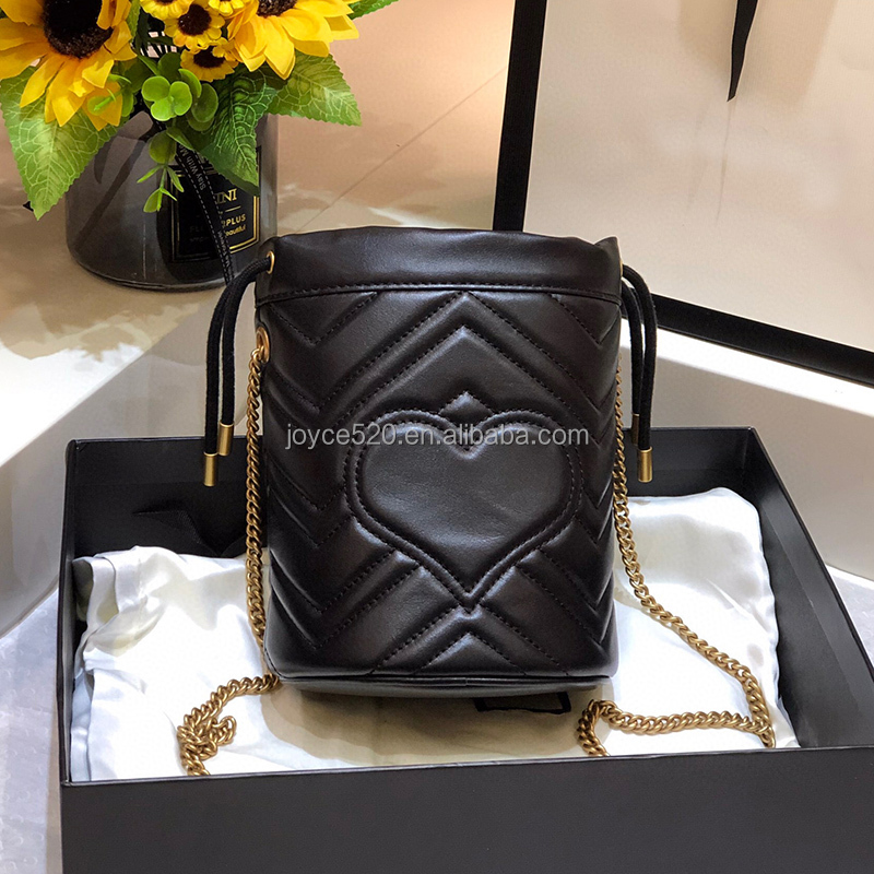 2022 Fashion Wholesale Luxury Ladies Chain Purses Top Quality Designer Handbags For Women Bucket Bags Free Shipping 