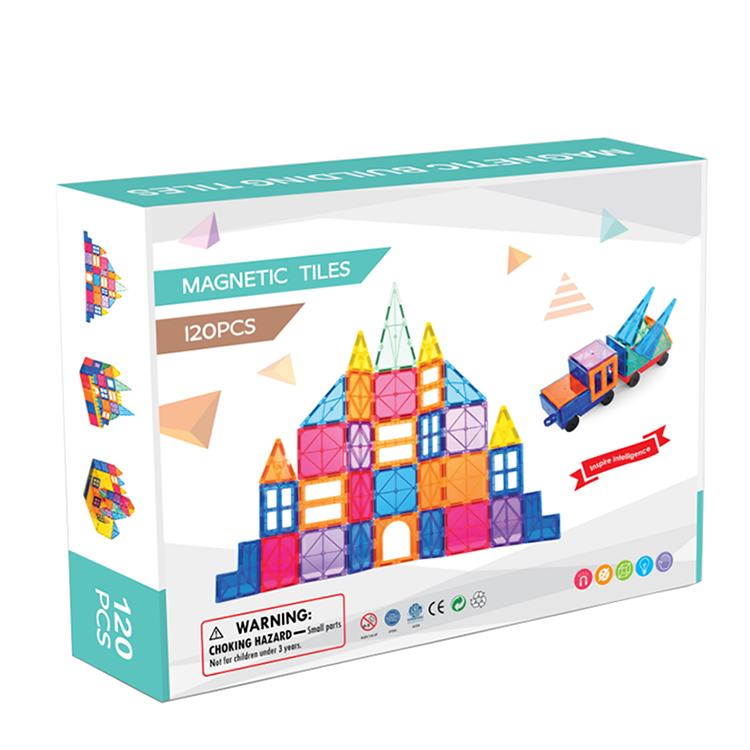 Hot Sale Mini 120pcs Build Magnetic Blocks Available Customization Educational Toys For Kids 