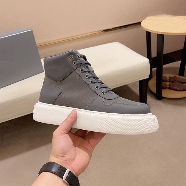 Customized Branded Men's Sneakers High Top Board Shoes Casual Sneakers