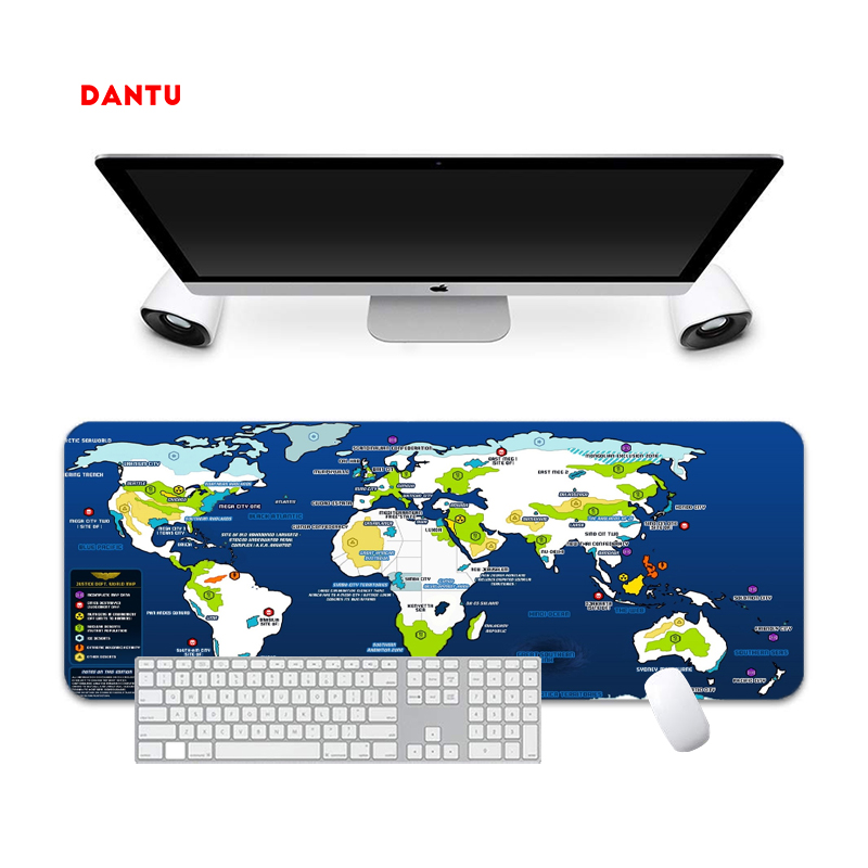 Worlad Map The Best Gaming Mouse Pads Wholesales Large Size Custom Extend Xxl Gamer Computer Accessories Desktop Keyboard Pad 