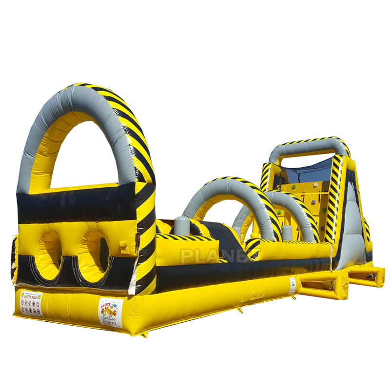 Commercial Grade PVC Kids Play Inflatable Bouncy Obstacle Course Challenge Outdoor Inflatable Obstacle Course for Adults