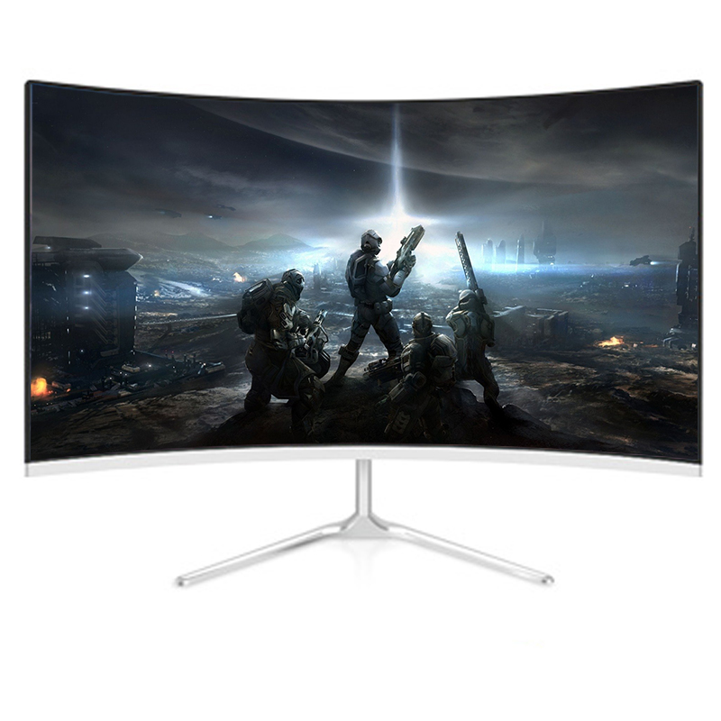 Hot Selling Computer LED Monitor Desktop PC 24 Inch Curved Screen Gaming Monitors 144hz 165hz for Gamer