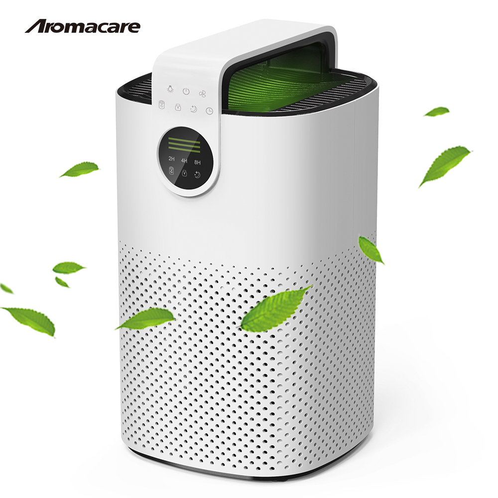 Aromacare Smart Desktop H13 Filter Digital Panel Air Purifier For Home 