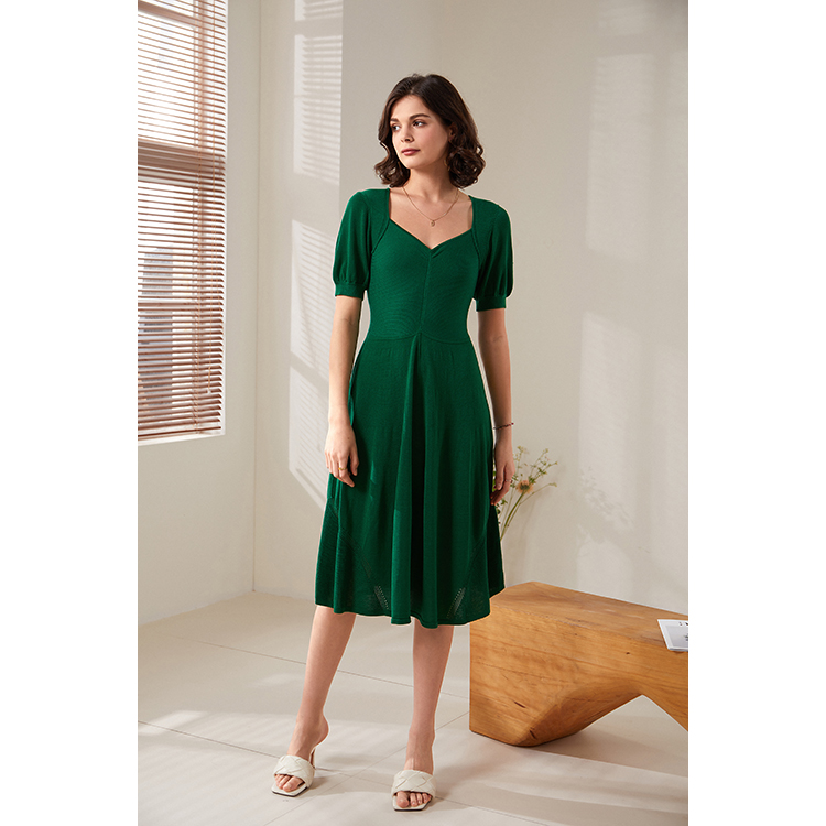 Wholesale Casual Dress for Women Formal Women's Clothing Dress Maxi Girls Knit Dress