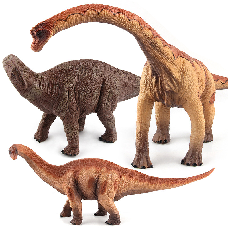 Plastic Simulation Solid Pvc Meandering Educational Dinosaur Toys For Kids 