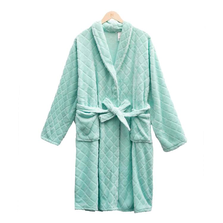 Best Selling Durable Using Flannel Bathrobe Pajamas Suit Fall Sleepwear 
