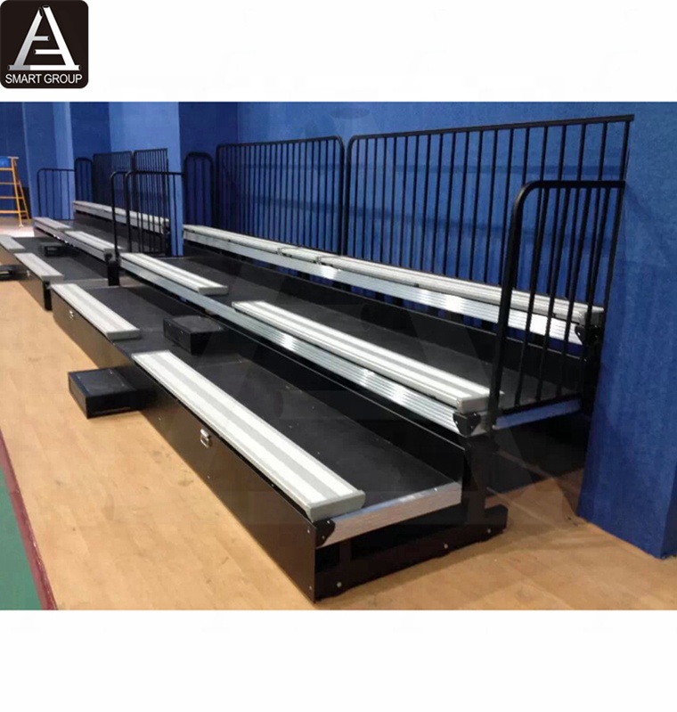 New Design Sports Seating Indoor Standing Platform Outdoor Retractable Gym Bleacher For Sale 