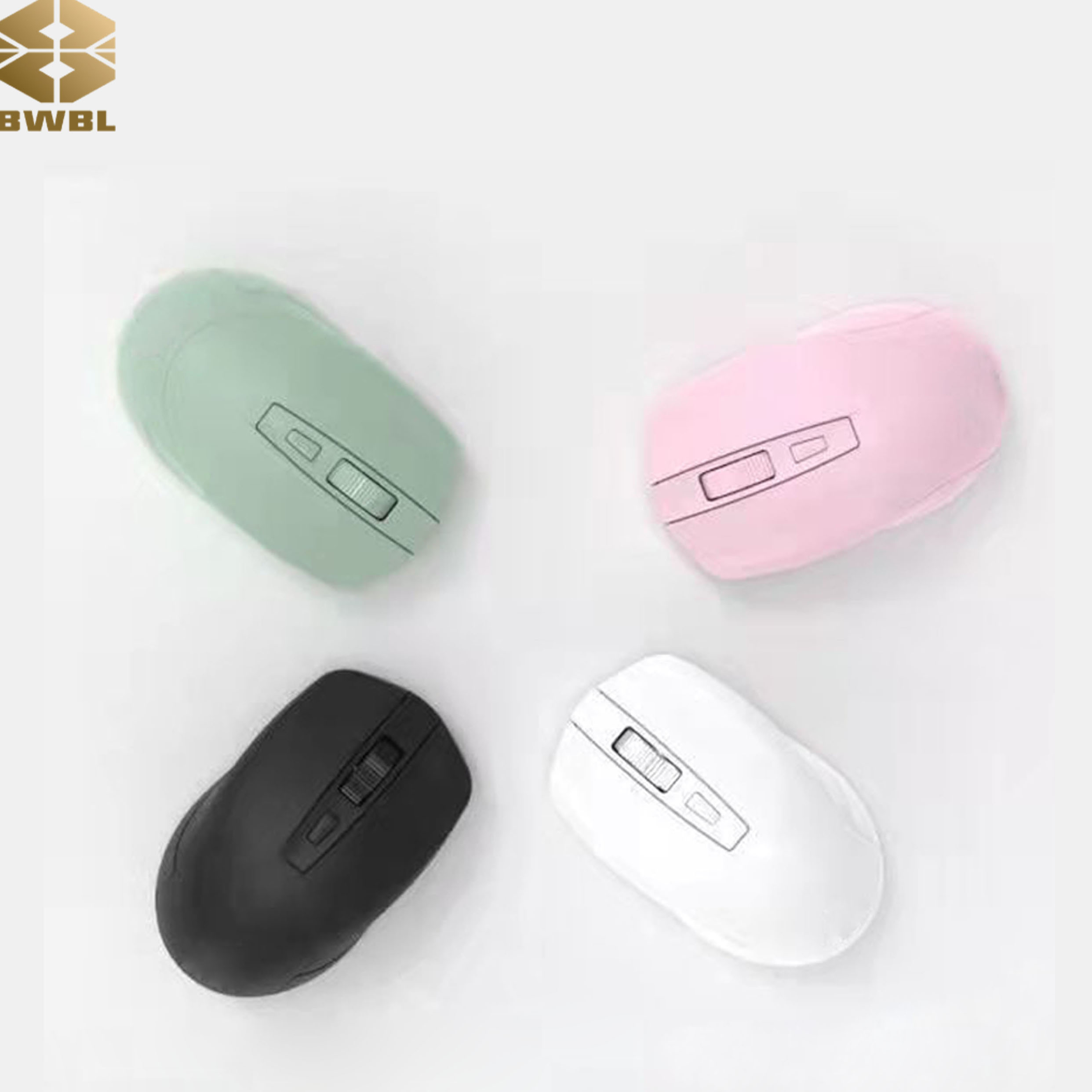 New Design Right Handed Mouse 4d Optical 1600dpi 3modes 2.4g Wireless And Blue Tooth Mice For Computer Laptop Mobile Phone 