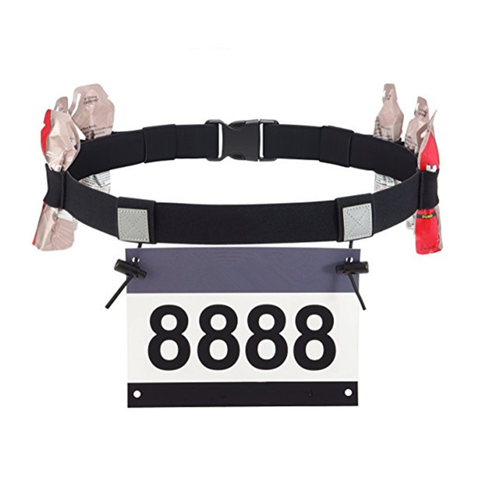 Competition Number Spring Sports Running Waist Waistband Marathon Running Adjustable Sports Race Bib Belt 