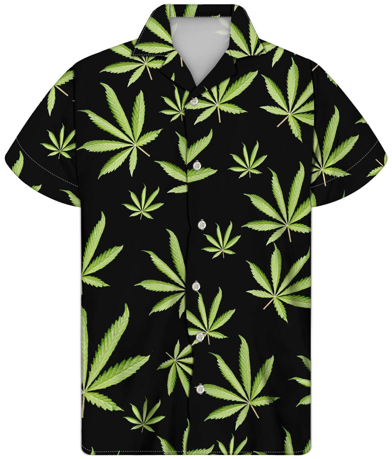 Clothing Manufacturers Oversized Jamaican Hemp Leaf Print Tropical Beach Hibiscus Floral Short Sleeves Tshirts Custom For Men 