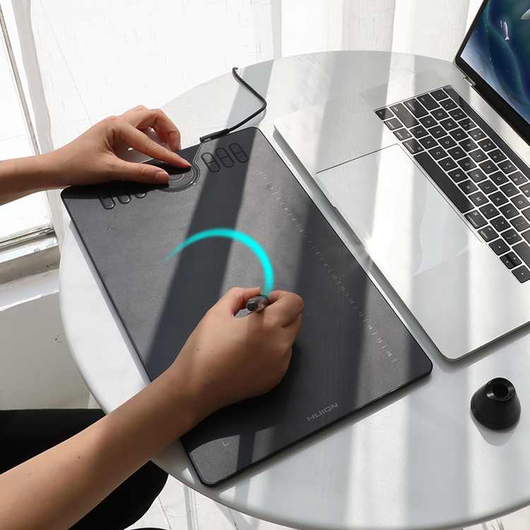 Hs610 Huion Professional Electronic Pen Computer Accessories Kids Graphic Drawing Tablet 