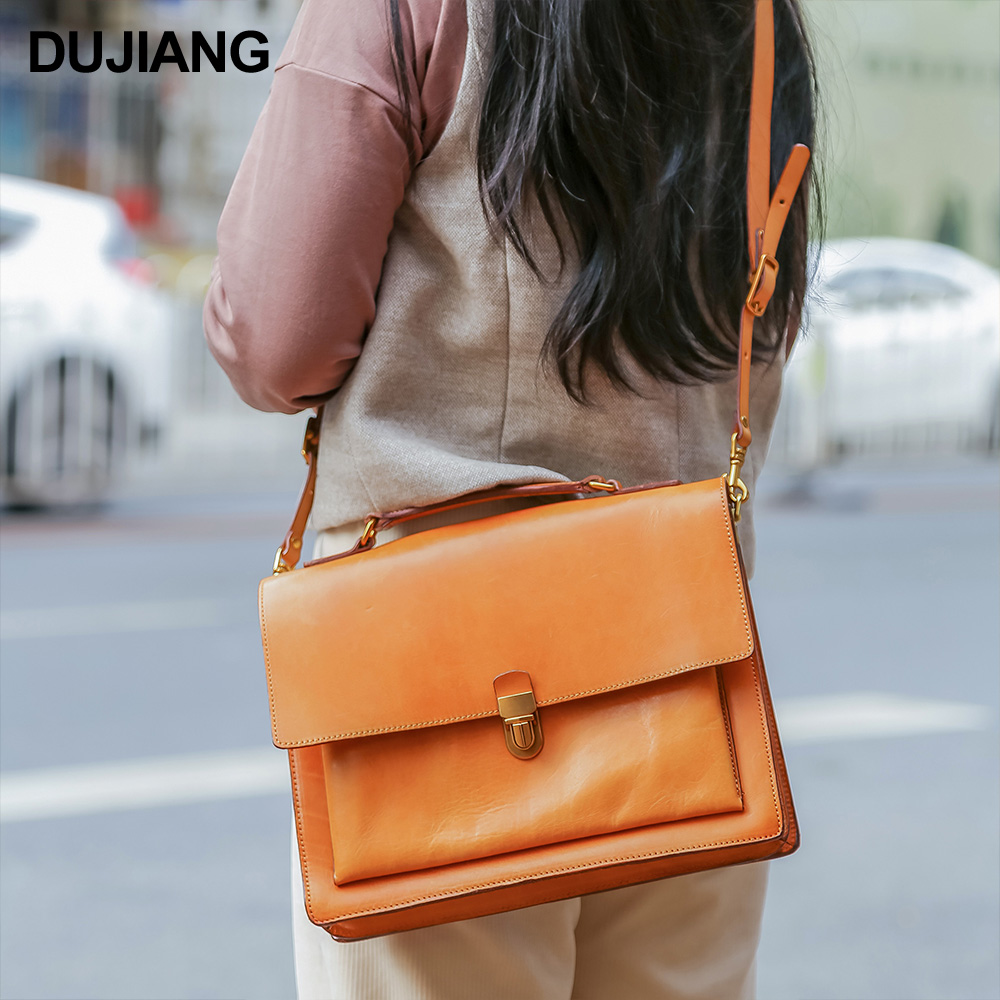 Fashion Ladies Genuine Leather Shoulder Bag Office Hand Bag Crossbody Messenger Bags Handbags For Women 