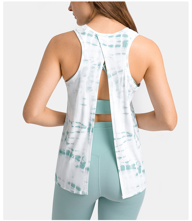 Topko High Quality Wholesale Manufacturer Active Fitness Gym Yoga Women Tank Top Gym Sportswear Sexy 