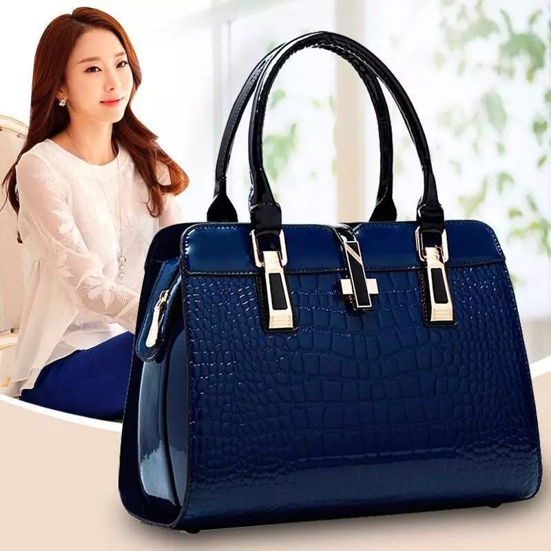 Fashion Pu Leather Custom High Quality Crocodile Pattern Womens Bags 2020 Handbag