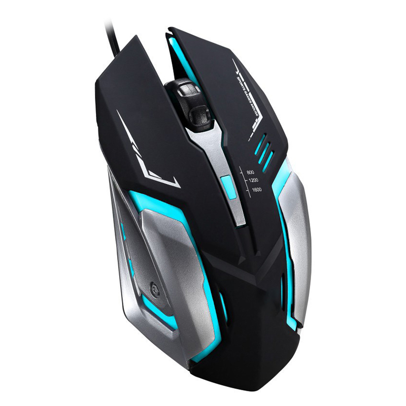 Computer Accessories Professional Gamer Mouse Colorful Led Backlit 4d Wired Usb Gaming Mouse 