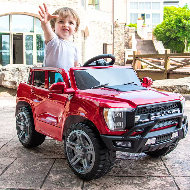 2.4g Blue Tooth Remote Control Plastic Baby Toy 12 Volt Electric Kids Children Ride On Car With Battery 