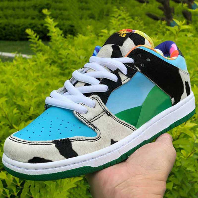 Wholesale High Quality Cow Men Skateboard Shoes Sb Women Cheap Sport Shoes 