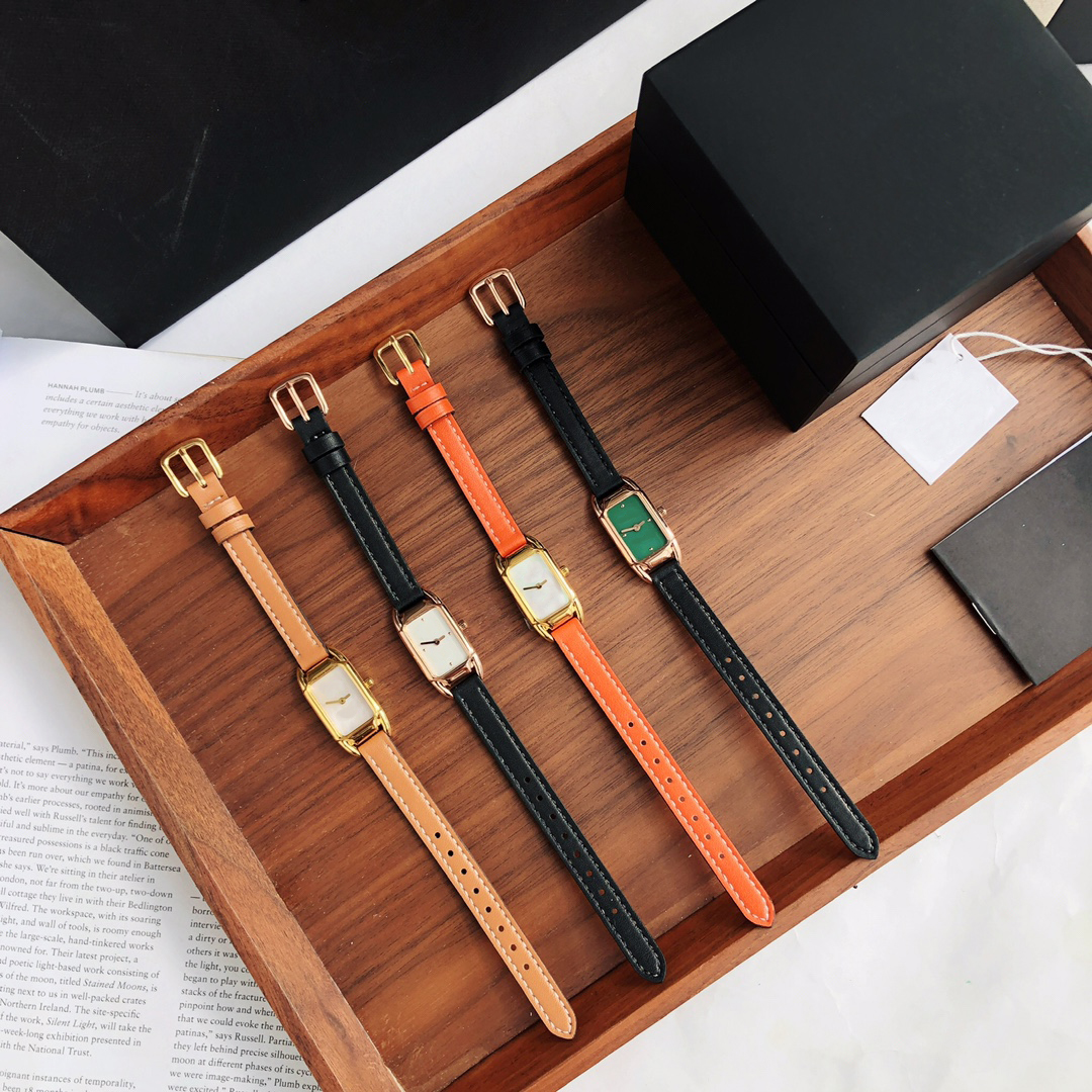 Women&#39;s Watches Brand Fashion Style Ladies Watch Leather Watch Women Girls Female Quartz Wristwatches 