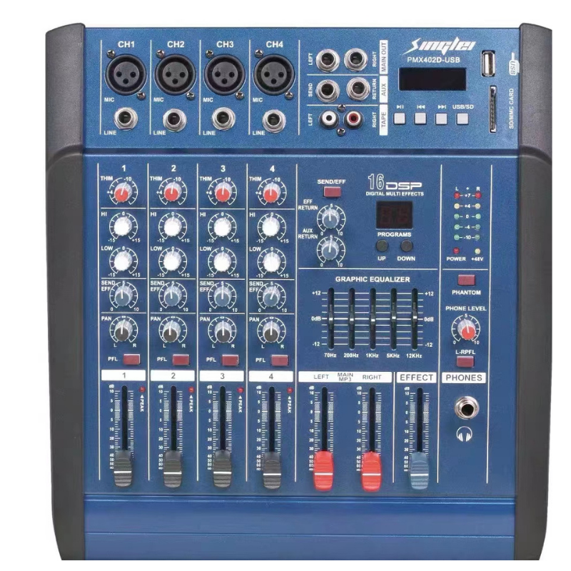 Dj Controller Audio Console Mixer Suitable For Gig Bar Parties 
