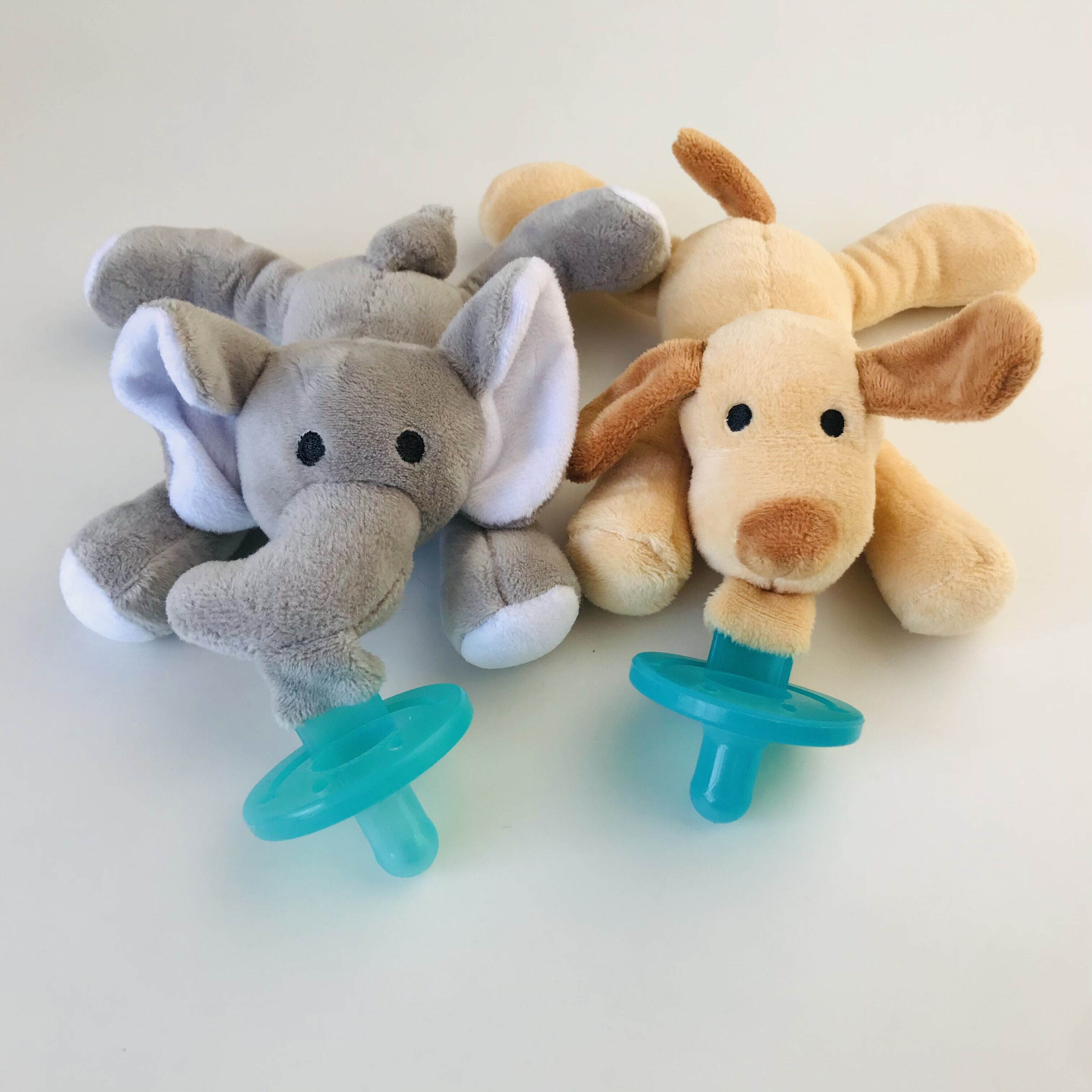 Infant Plush Toy Pacifier Elephant Baby Plush Toy 