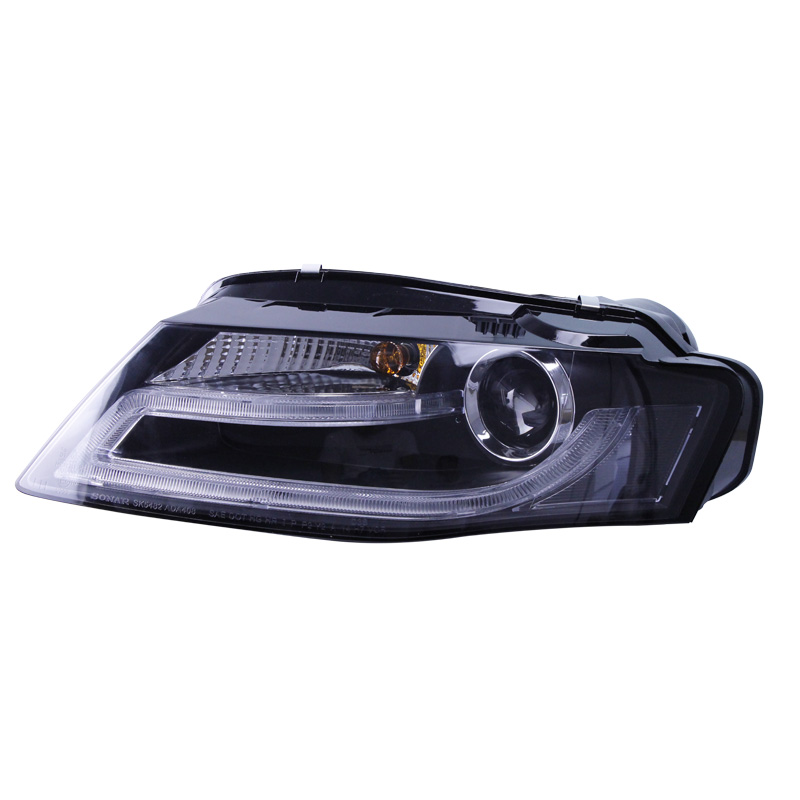 Car Lights For Audi A4 Headlight Projector Lens 2008-2012 A4 B8 Signal Head Lamp Led Headlights Drl Automotive Accessories 