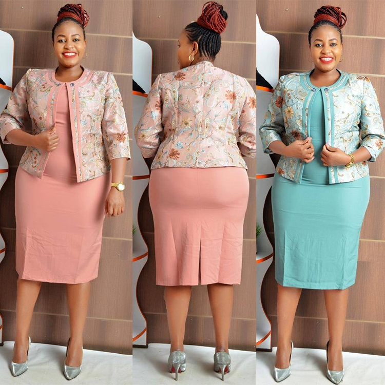 Women Dresses From Turkey African Women Plus Size Dress With Suit Royalty All Occasion Dress Suit 