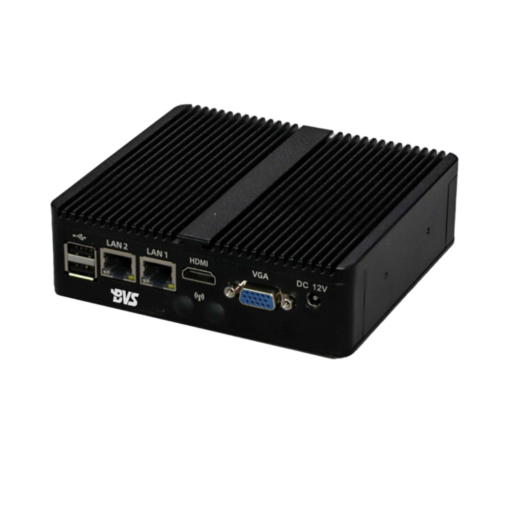 4K HD Mini Desktop Computer Win-10 Pro 8GB DDR4 RAM 128GB SSD Industrial Mini PC Quad-Core Celeron J4125