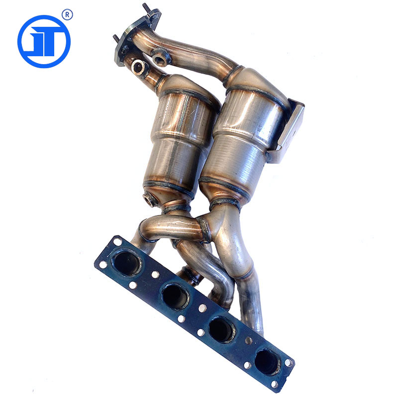 High Quality Exhaust Manifold Flexible Pipe Catalytic Converter For Bmw E90 E91 E92 320i 