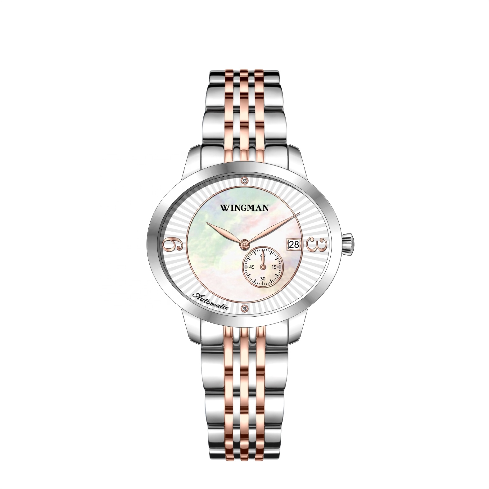 Hot Style Well-designed Japan Made Miyota 8218 Automatic Mechanical Solid Stainless Steel 316l Ladies Luxury Watch For Women&#39;s 