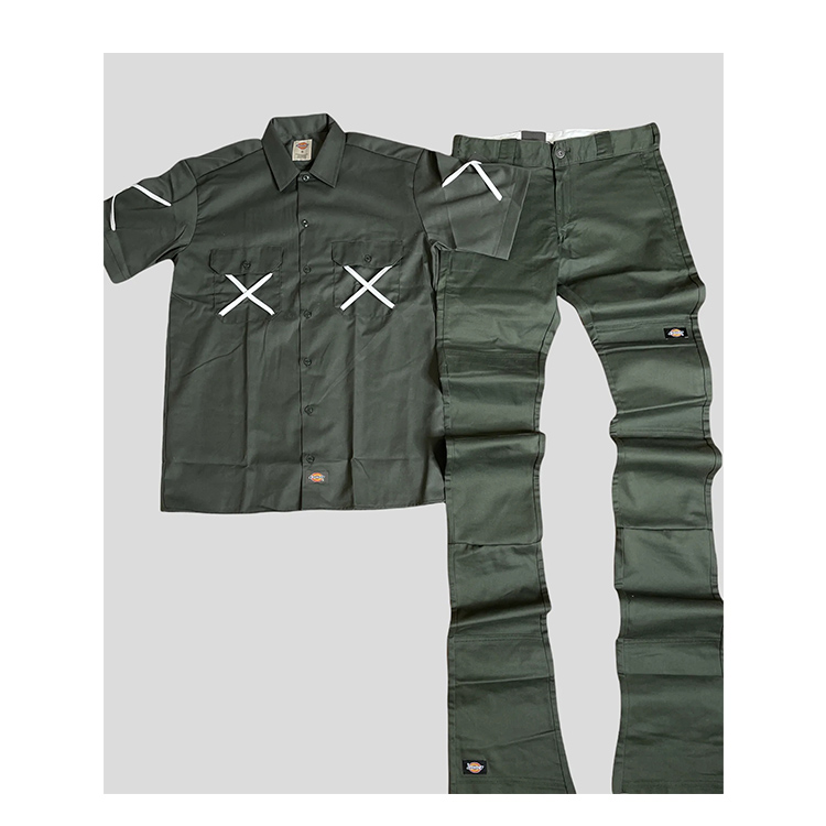 Custom Logo Plain Shirts And Pants 2 Piece Set Sports Sweatsuit Men Set Tracksuit Man Dickie Suits For Men