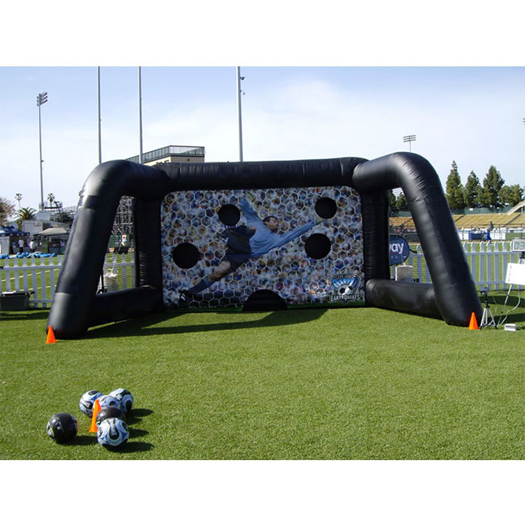 Target Carnival Outdoor Sports Shooting Inflatable Football goal Penalty Soccer Shoot Out Games