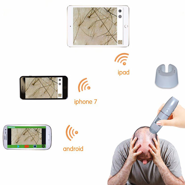 Home Use Skin Care Analyzer And Hair Analyzer Scanner Beauty Equipment 