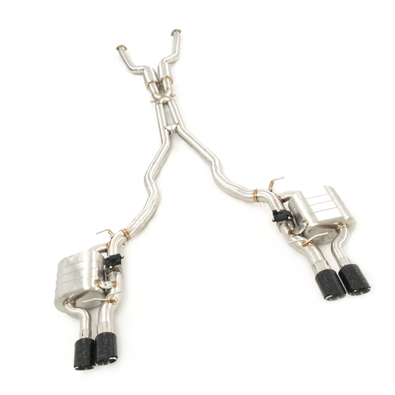 Car Exhaust Catback Muffler For Bmw M6 E63/e64 5.0 2006-2010 304 Stainless Steel Exhaust Pipes Exhaust System 