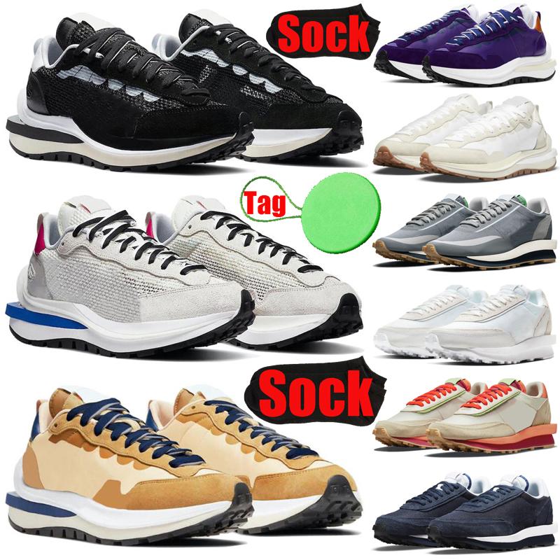 Sacais Vaporwaffle Pegasus Fragment Men Women Running Sneakers Ldwaffle Ldv Waffle Nylon Nyc Pigeon Chunky Gusto Sports Shoes 