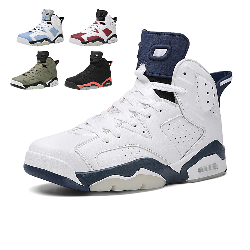 Pot Brand Men's Shoes Aj 6 Original Basketball Shoes Men's Women's Running Shoes High Quality Retro 6 Sneakers 