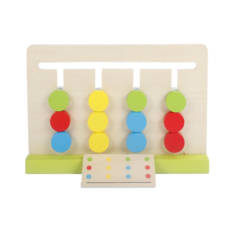 Wholesale Montessori Wooden Toys Color Match Toys Educational Toys For Children 