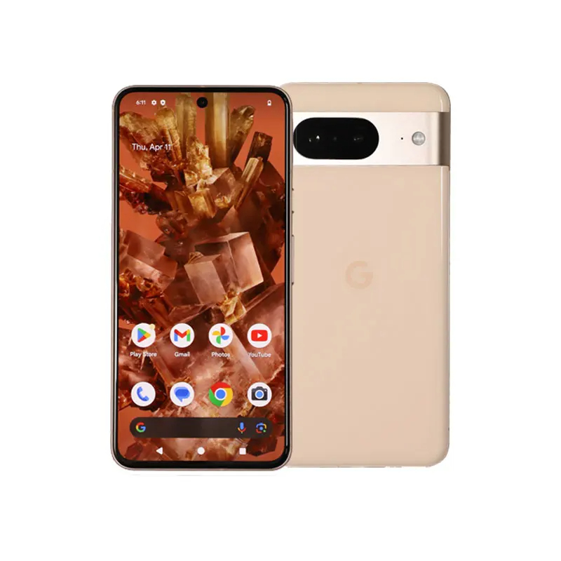 For Google Pixel 8 Original Global Version Mobile Phone 6.2" 4575mAh Google Tensor G3 Advanced Pixel Camera Unlock 5G 99% New