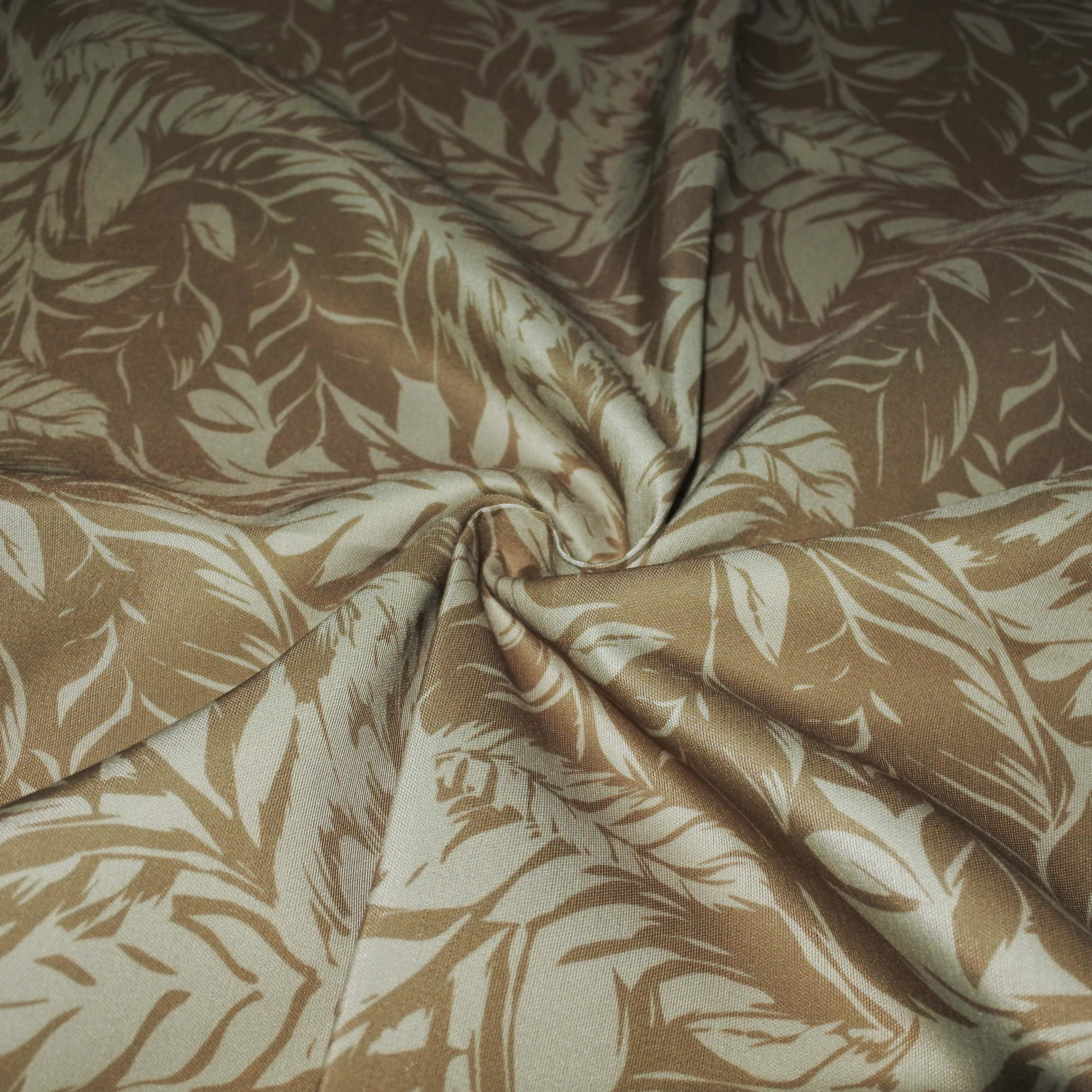 Custom Woven Single Dye Digital Printing 100% Polyester Fabrics For Girls Women Dress 