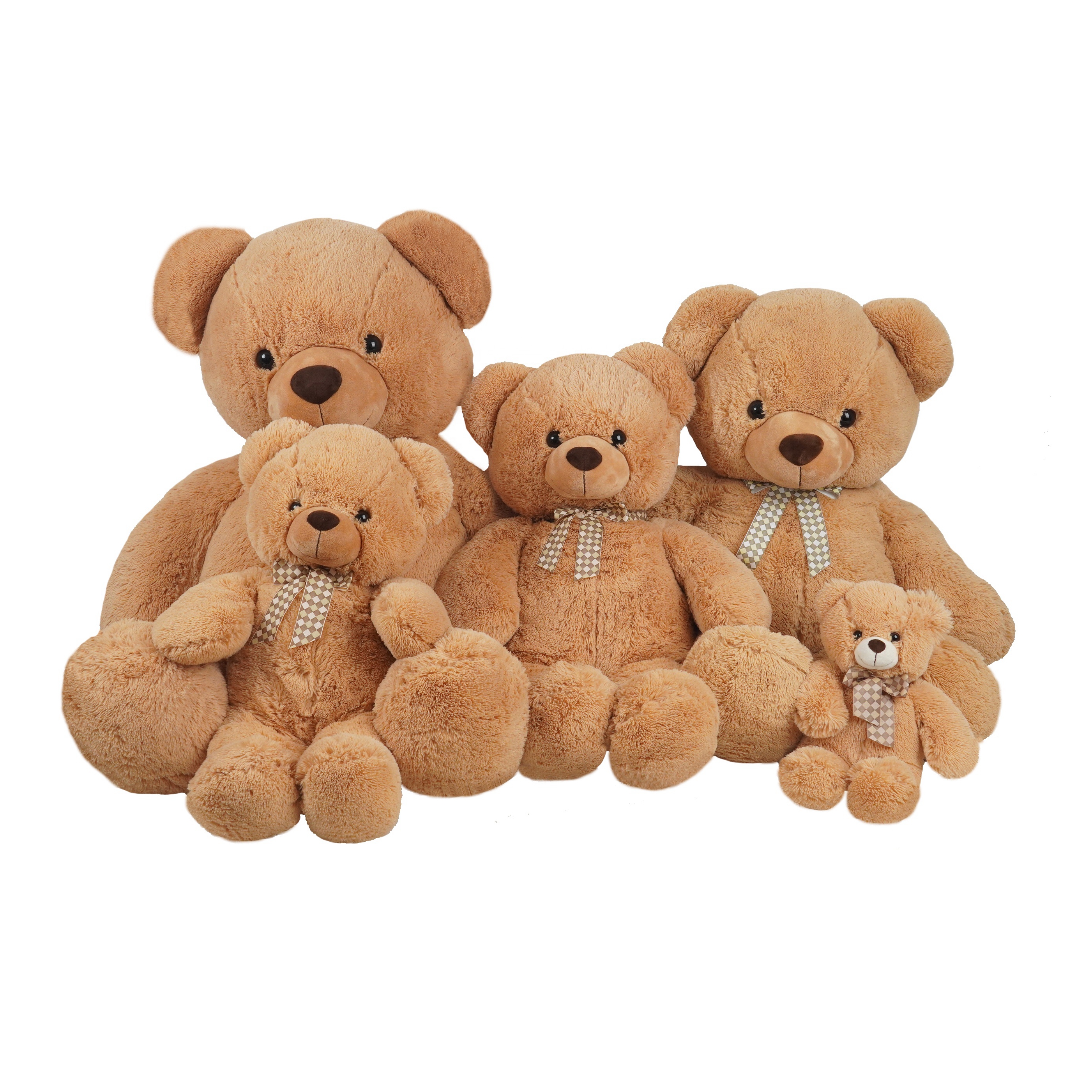 Wholesale 100% Polyester/pp Cotton Cute Design Giant Teddy Bear Plush Stuffed Toys 