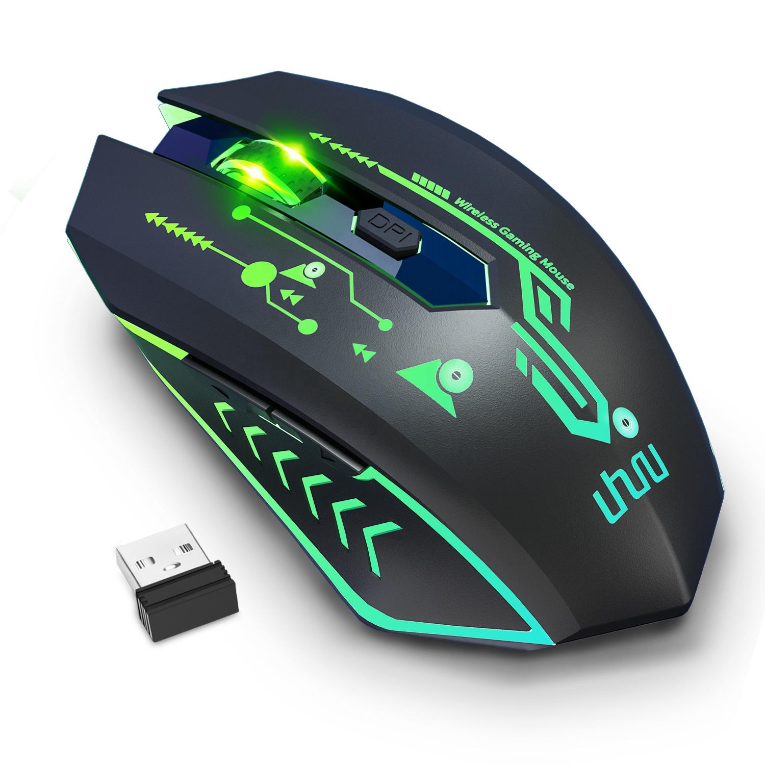 Factory Wm-02z Wholesale Cheapest Rgb Lights Wireless Gaming Mouse Computer Accessories 