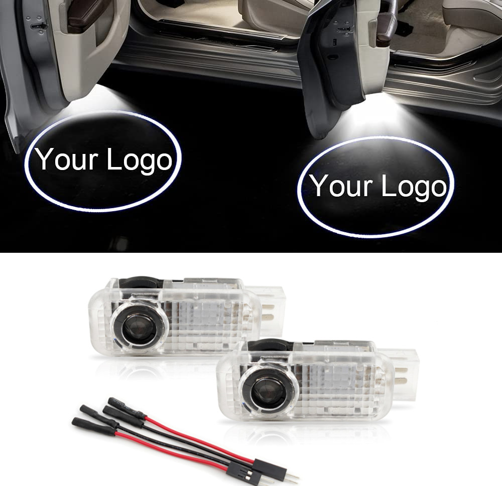 Led Car Welcome Door Light Decoration Accessories For Audi A5 A6l C5 A4l B5 B6 B7 B8 A1 A7 A8 Q7 Q5 Q3 A3 Logo Projection Lamp 