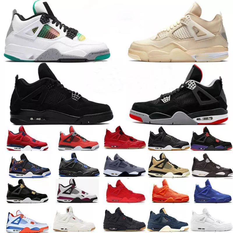 2023 New Brand Retro 4s Basketball Shoes 4s Trendy Men's Fashion Sneakers Running Sports Sneaker Shoes 