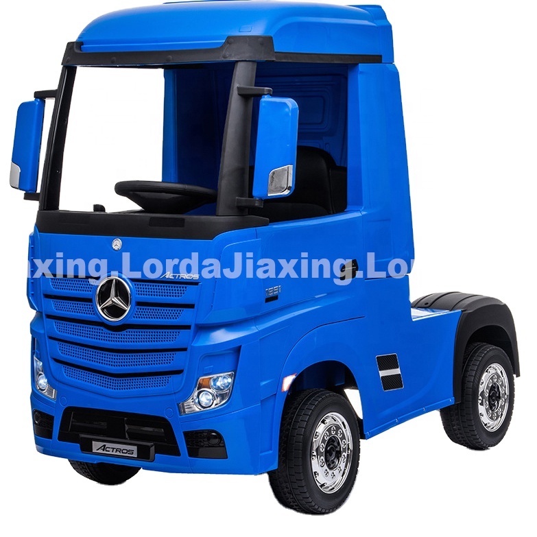 2021hot Sale Licensed Kids Mercedes Benz Actros Lorry Children Electric Car Kids Ride On Baby Toys Car With Rc 