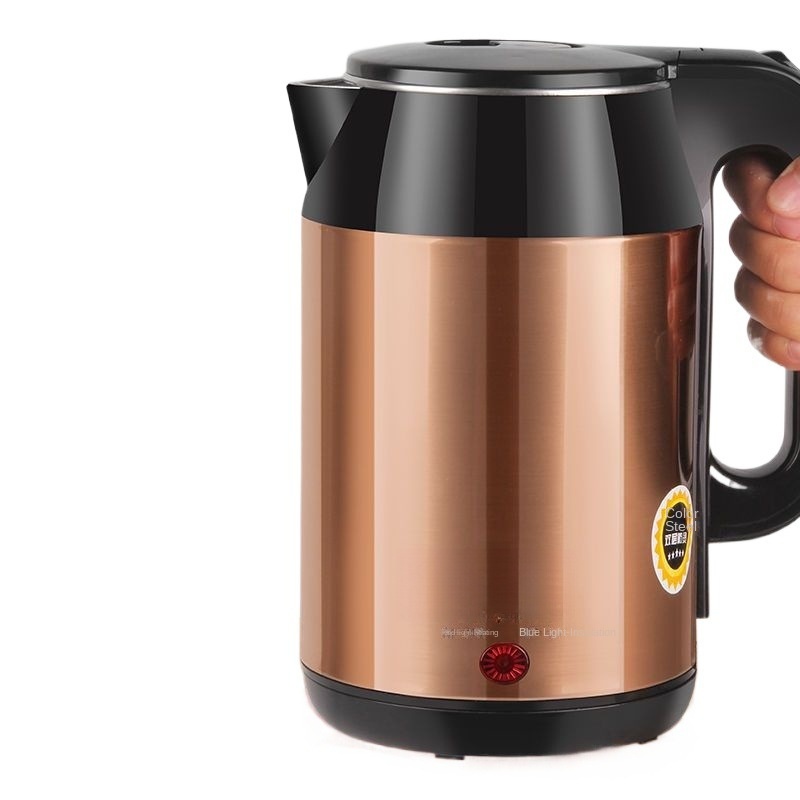 Hot Selling Gold Red Stainless Steel Electric Kettle Home Appliance Coffee Tea Water Kettle Household Appliances