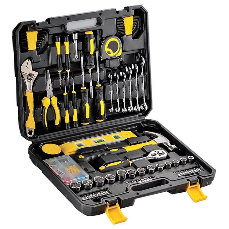 108pcs Hand Tool Sets Car Repair Tool Kit Set Mechanical Tools Box For Home 1/4-inch Socket Wrench Set Ratchet Screwdriver Kits