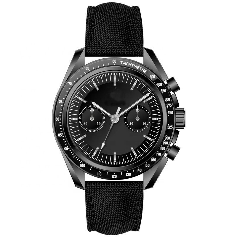 Classic High Quality Stainless Steel Leather Mechanical Luxury Mens Automatic Watch Men 