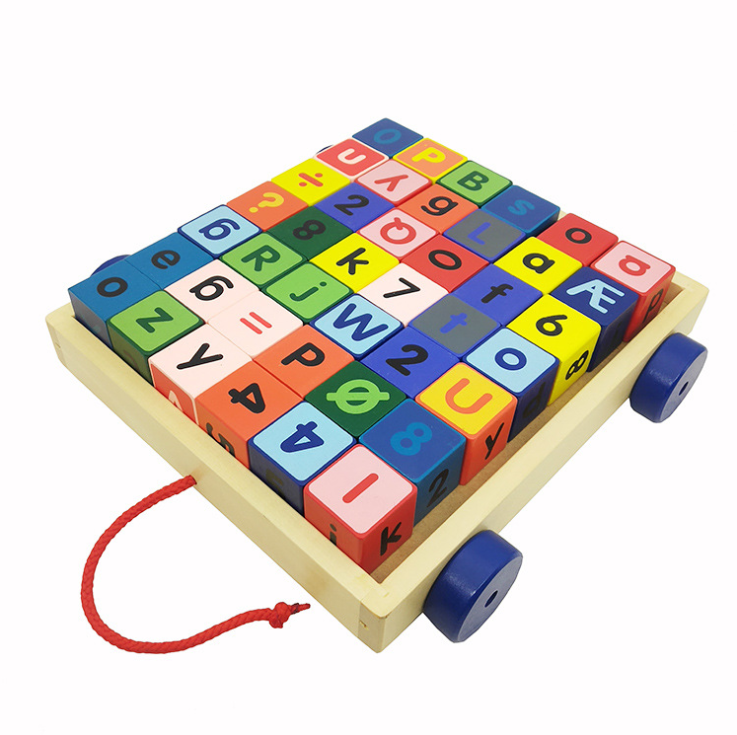 Wholesale Children Wooden Alphabets Blocks For Language Learning,Educational Kids Toys 