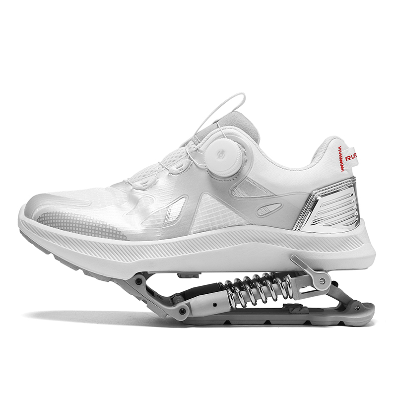 Factory Shoes Mechanical With Steel Spring Wire Shoelace 2 In 1 Sports Shoes Shock Absorption Running Shoes Xpander Sneakers 